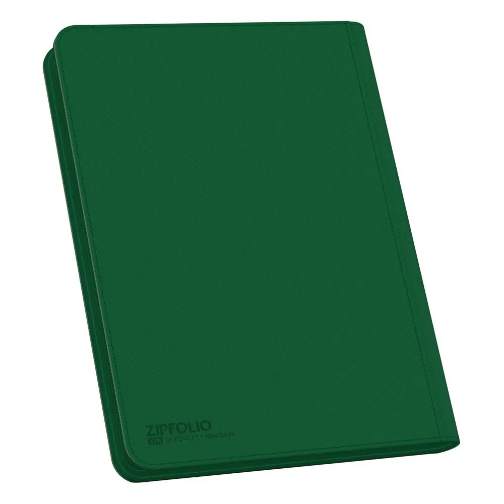 Ultimate Guard Zipfolio 320 - 16-žepni XenoSkin zelen fotografija izdelka