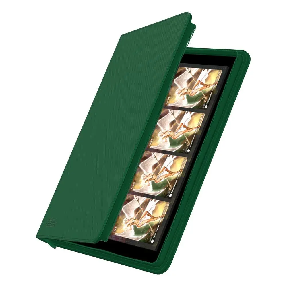 Ultimate Guard Zipfolio 320 - 16-žepni XenoSkin zelen fotografija izdelka