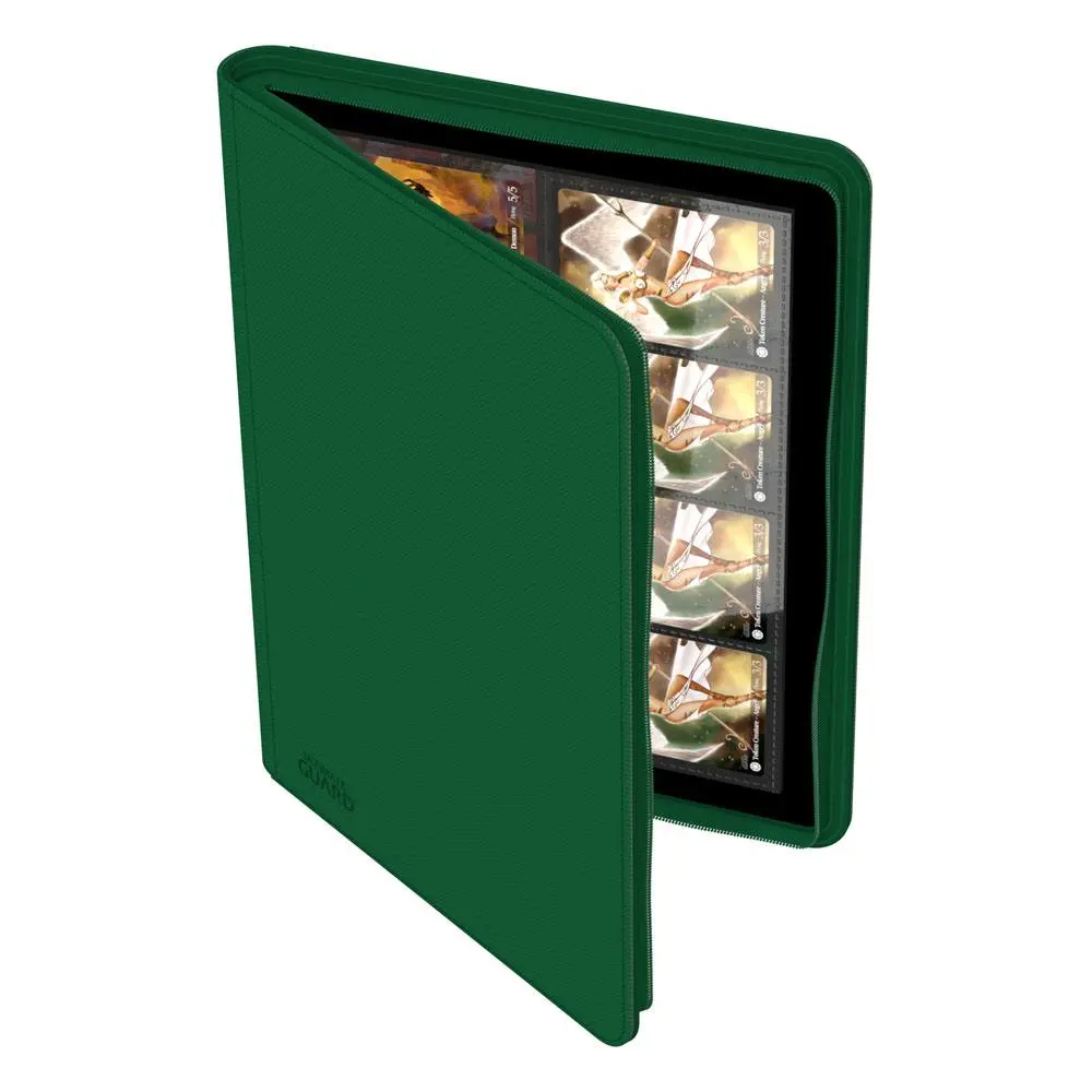 Ultimate Guard Zipfolio 320 - 16-žepni XenoSkin zelen fotografija izdelka
