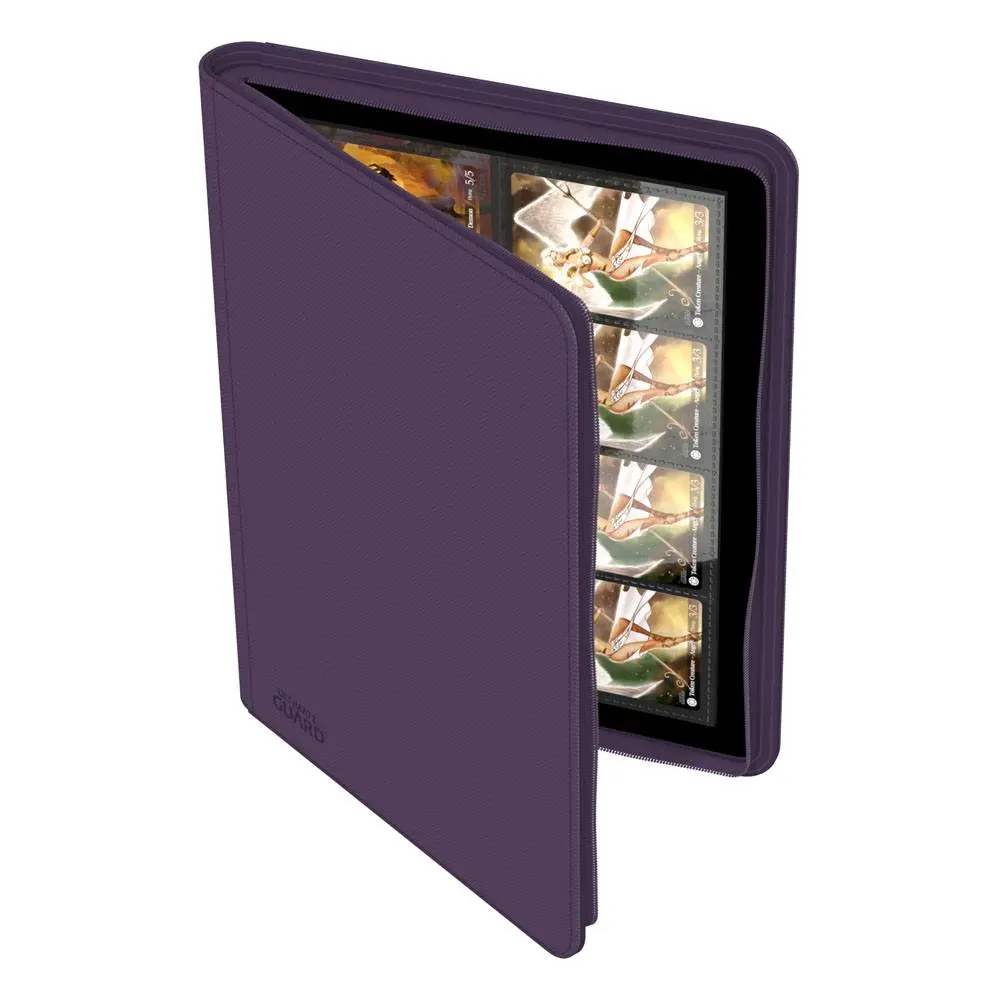 Ultimate Guard Zipfolio 320 - 16-Žepni XenoSkin Vijolična fotografija izdelka