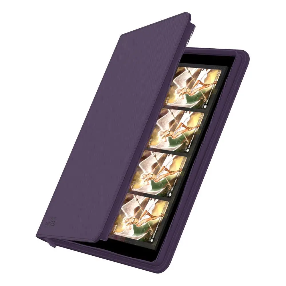 Ultimate Guard Zipfolio 320 - 16-Žepni XenoSkin Vijolična fotografija izdelka