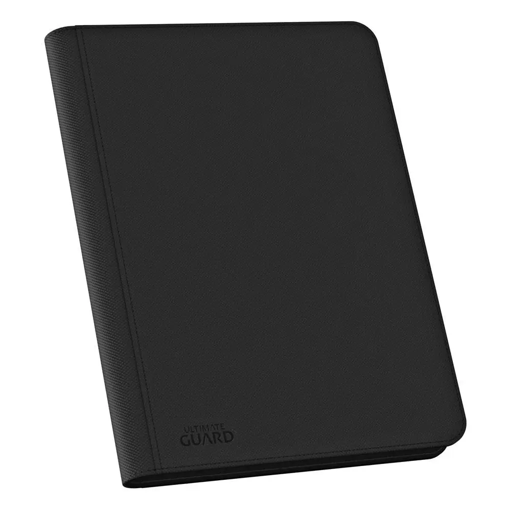 Ultimate Guard Zipfolio 360 - 18-Žepni XenoSkin Črn fotografija izdelka