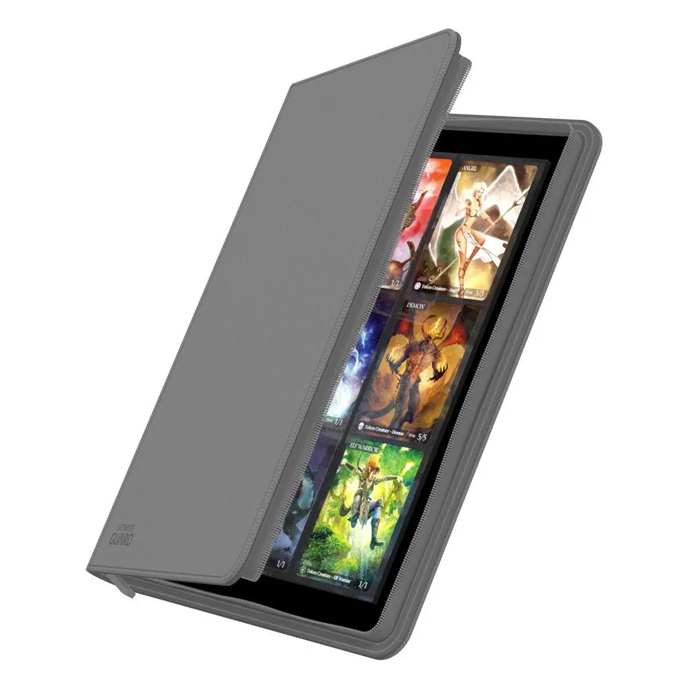Ultimate Guard Zipfolio 360 - 18-Žepni XenoSkin Siv fotografija izdelka