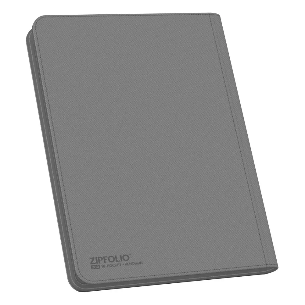 Ultimate Guard Zipfolio 360 - 18-Žepni XenoSkin Siv fotografija izdelka