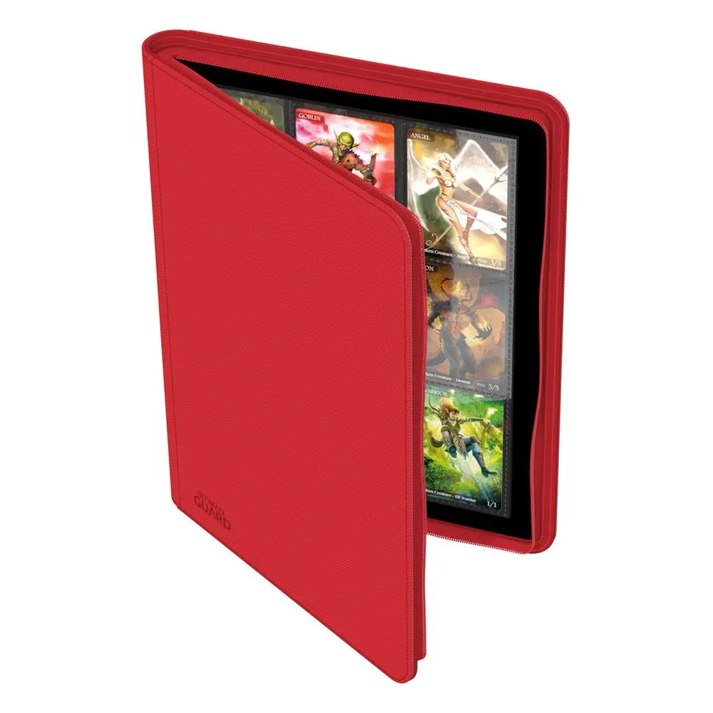 Ultimate Guard Zipfolio 360 - 18-Žepni XenoSkin Rdeča fotografija izdelka