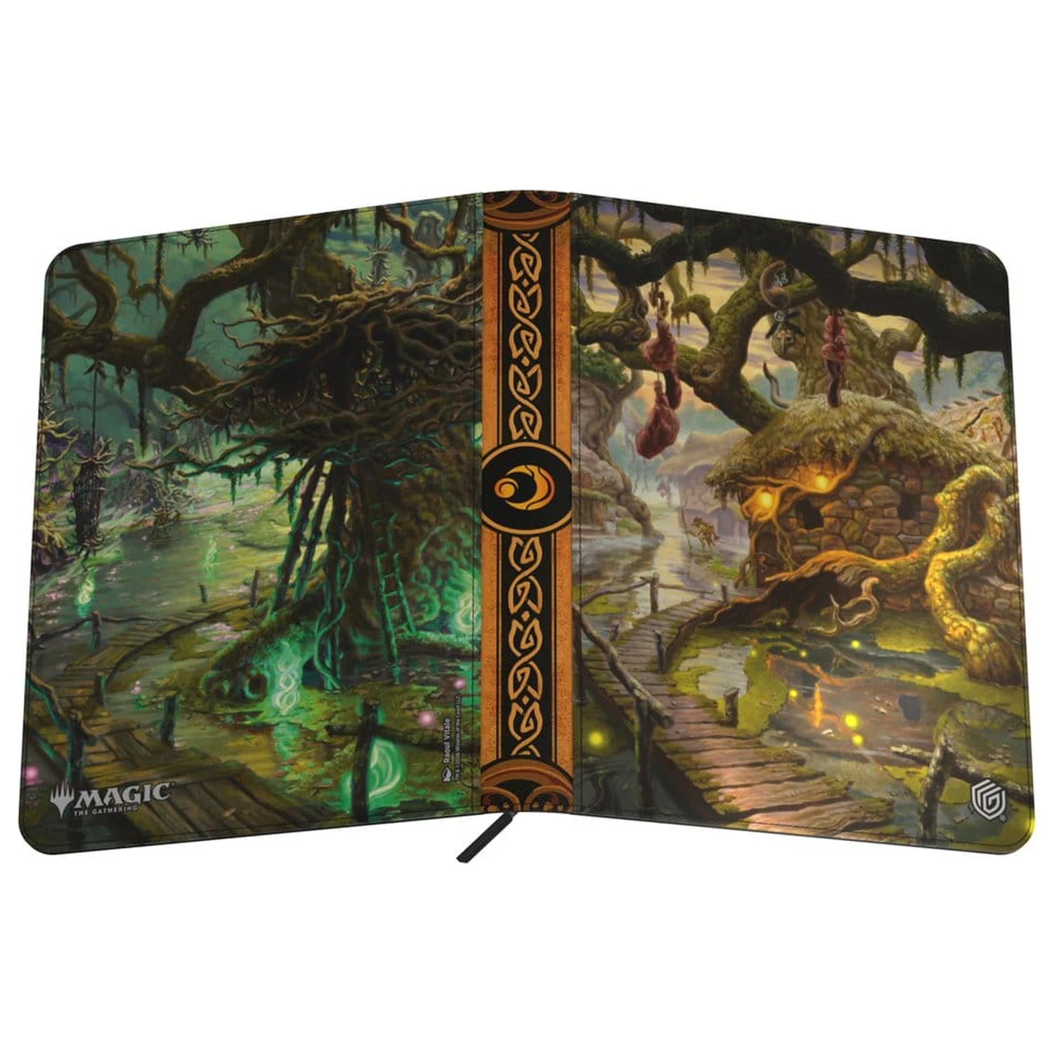 Ultimate Guard Zipfolio 360 Xenoskin Magic: The Gathering "Lorwyn Eclipsed" - Swamp fotografija izdelka