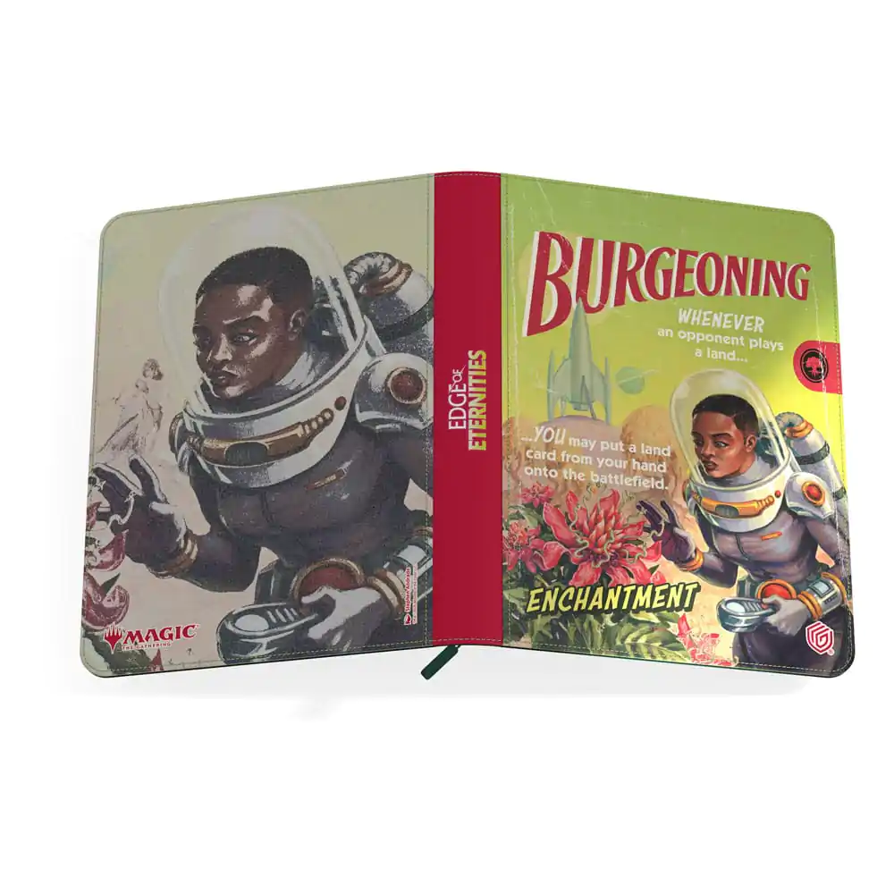 Ultimate Guard Zipfolio 360 Xenoskin Magic: The Gathering "Edge of Eternities" - Burgeoning fotografija izdelka