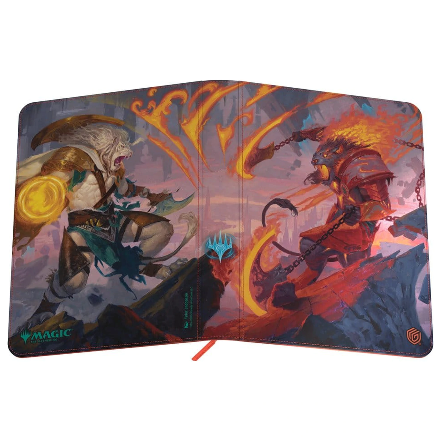 Ultimate Guard Zipfolio 360 Xenoskin Magic: The Gathering "Reality Fracture" - Ajani Resolute / Ajani Unrelenting fotografija izdelka