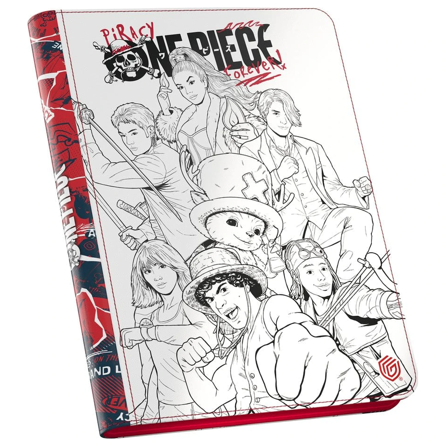 Ultimate Guard Zipfolio 360 Xenoskin One Piece - Skica fotografija izdelka