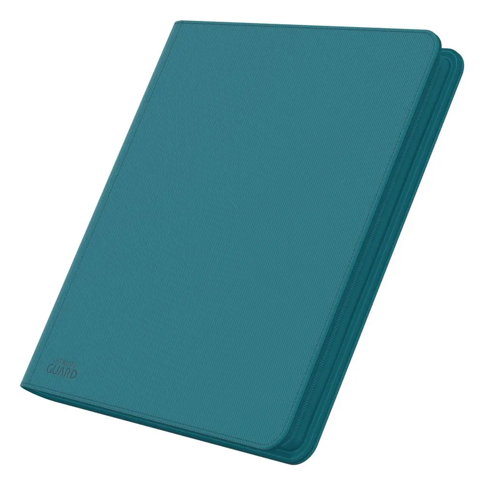 Ultimate Guard Zipfolio 480 - 24-Žepni XenoSkin (Quadrow) - Petrolno Modra fotografija izdelka