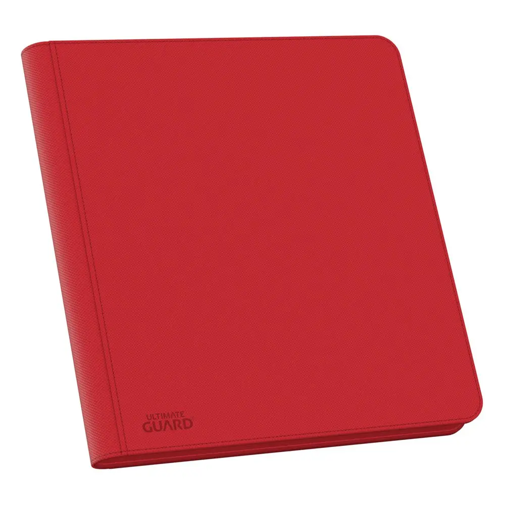 Ultimate Guard Zipfolio 480 - 24-Žepni XenoSkin (Quadrow) - Rdeča fotografija izdelka