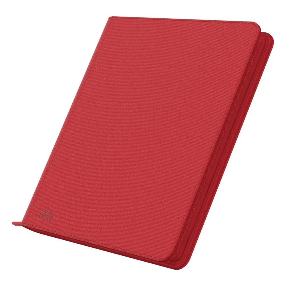 Ultimate Guard Zipfolio 480 - 24-Žepni XenoSkin (Quadrow) - Rdeča fotografija izdelka