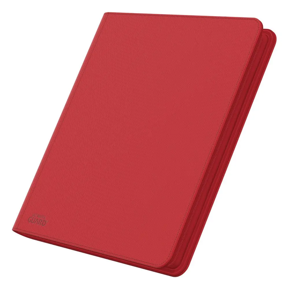 Ultimate Guard Zipfolio 480 - 24-Žepni XenoSkin (Quadrow) - Rdeča fotografija izdelka