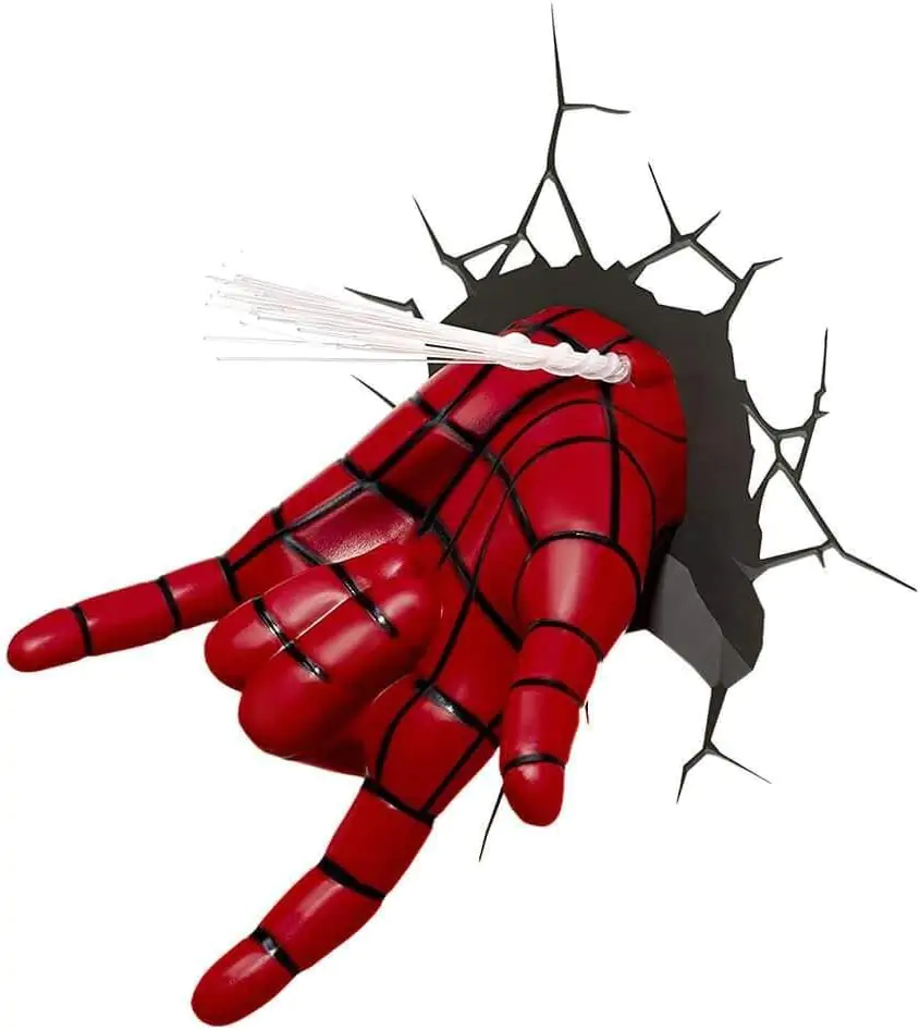 Ultimate Spider-Man 3D LED svetilka roka Spider-Man fotografija izdelka