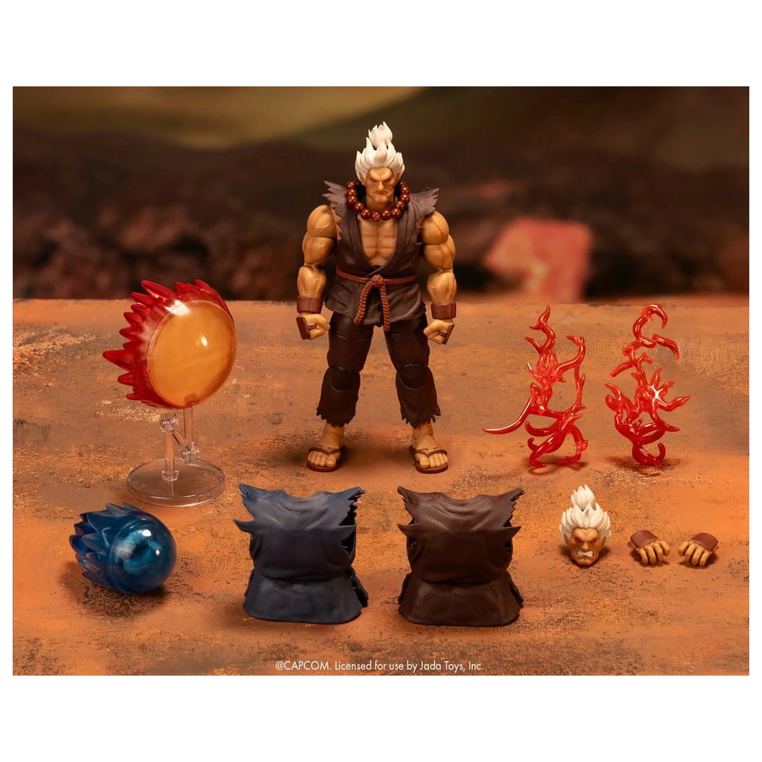 Ultra Street Fighter II: The Final Challengers Akuma Deluxe 1/12 akcijska figura 15 cm fotografija izdelka