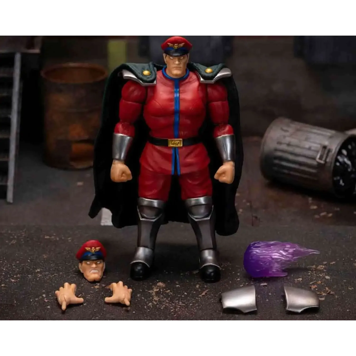 Akcijska figura Ultra Street Fighter II: The Final Challengers 1/12 Bison 15 cm fotografija izdelka