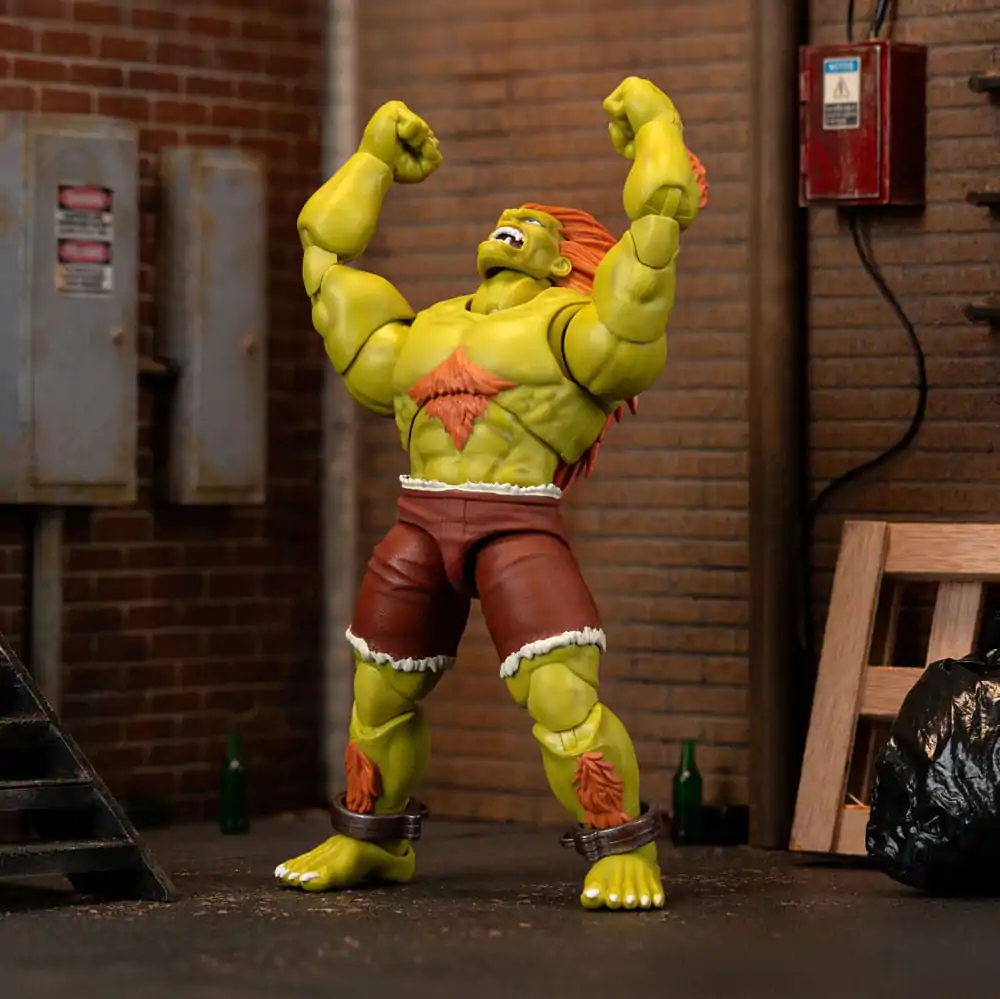 Ultra Street Fighter II: The Final Challengers Akcijska figura v merilu 1:12 Blanka 19 centimetrov fotografija izdelka