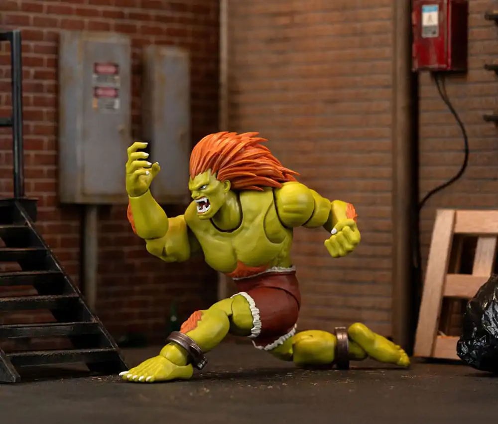 Ultra Street Fighter II: The Final Challengers Akcijska figura v merilu 1:12 Blanka 19 centimetrov fotografija izdelka