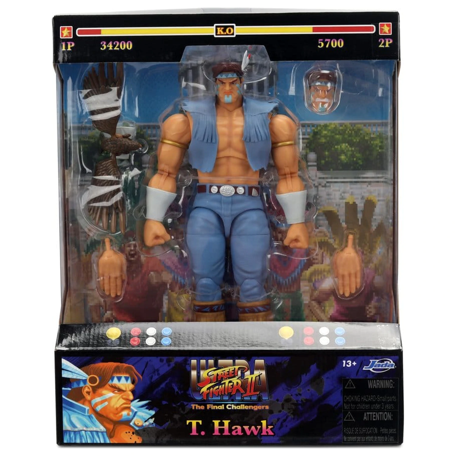 Ultra Street Fighter II: The Final Challengers akcijska figura 1/12 Hawk 20 cm fotografija izdelka
