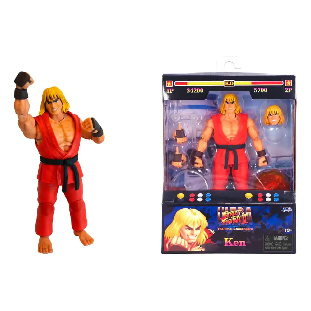 Ultra Street Fighter II: The Final Challengers Akcijska figura 1/12 Ken 15 cm fotografija izdelka