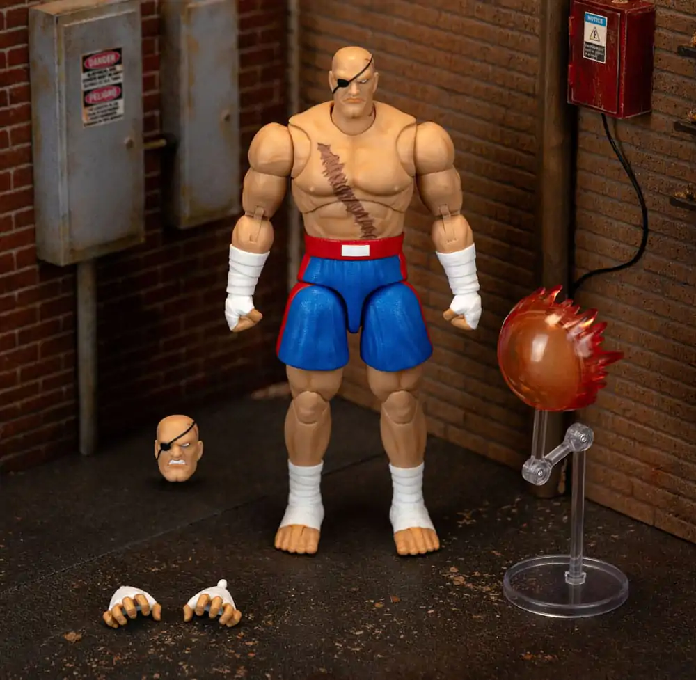 Ultra Street Fighter II: The Final Challengers Akcijska figura 1/12 Sagat 19 cm fotografija izdelka