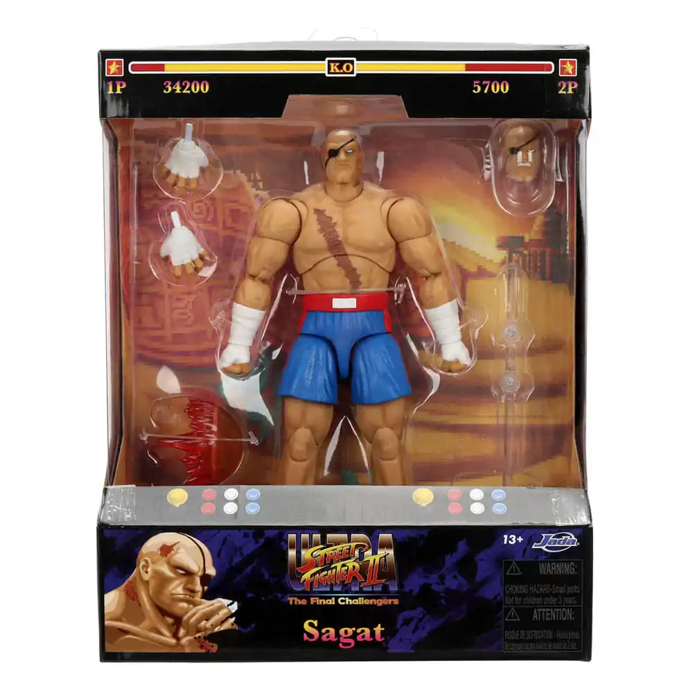 Ultra Street Fighter II: The Final Challengers Akcijska figura 1/12 Sagat 19 cm fotografija izdelka