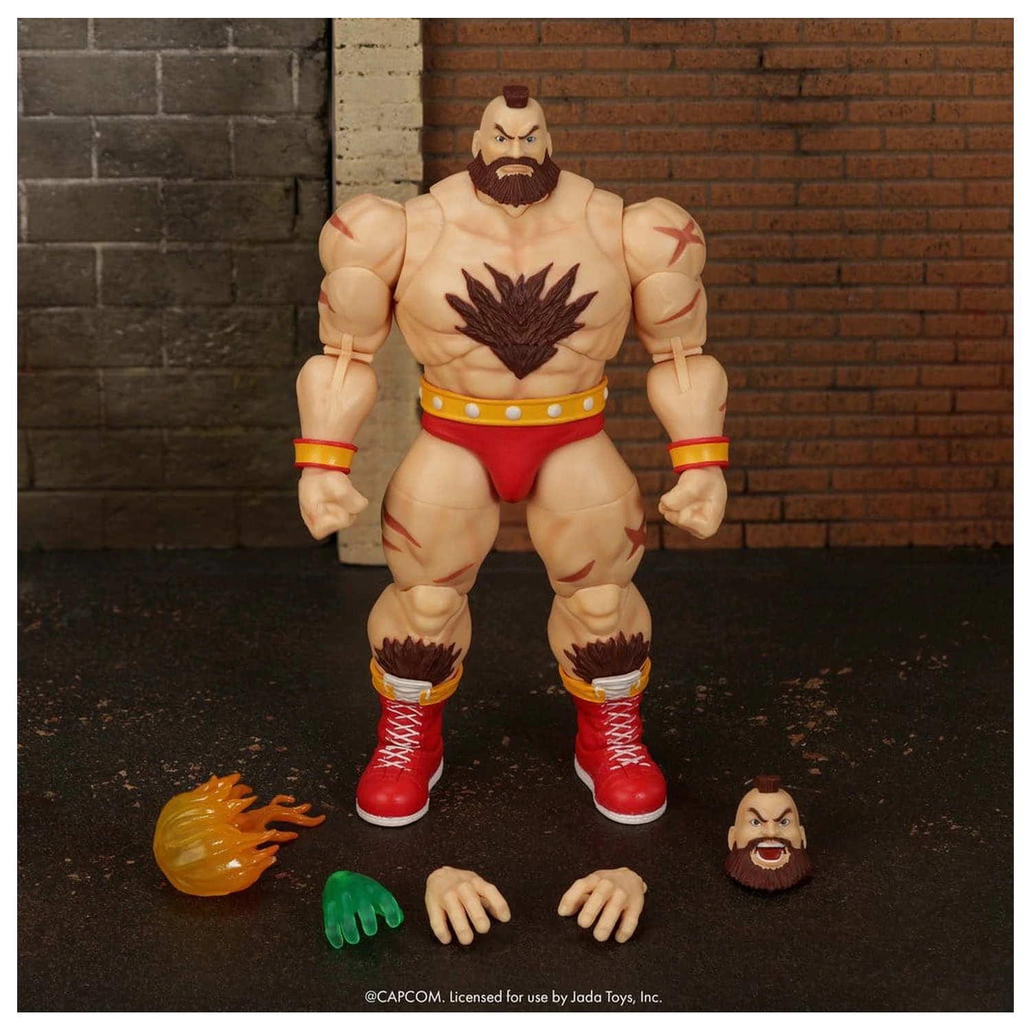 Ultra Street Fighter II: The Final Challengers akcijska figura 1/12 Zangief 18 cm fotografija izdelka