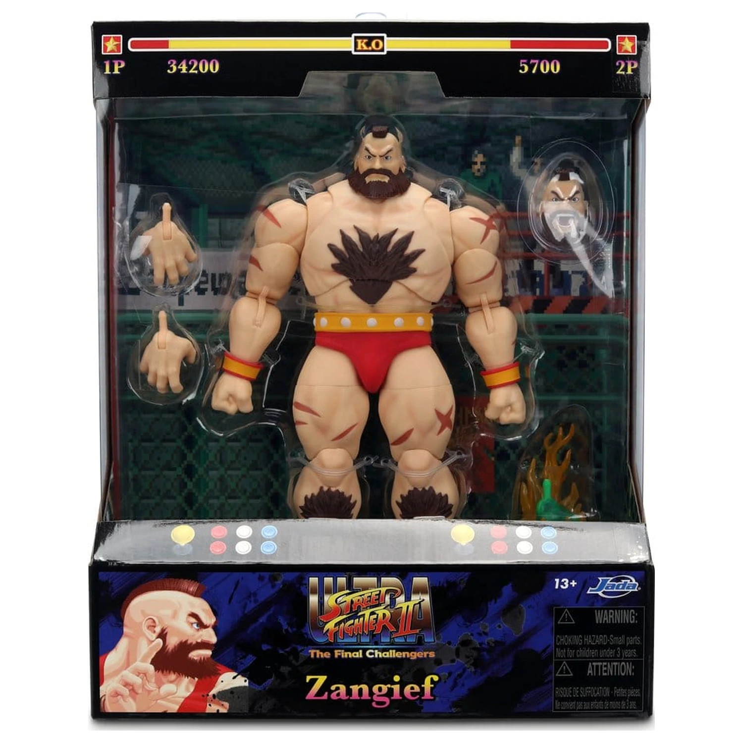 Ultra Street Fighter II: The Final Challengers akcijska figura 1/12 Zangief 18 cm fotografija izdelka