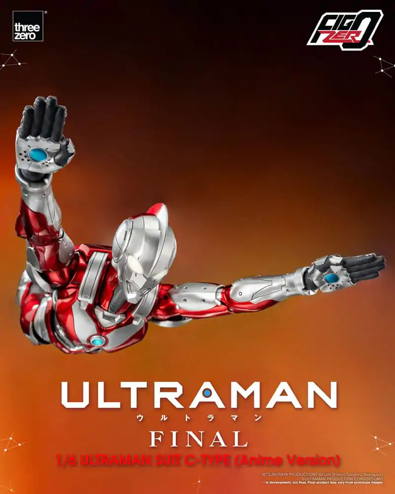 Ultraman FigZero akcijska figura 1/6 Ultraman Suit C-Type (Anime Version) 31 cm fotografija izdelka