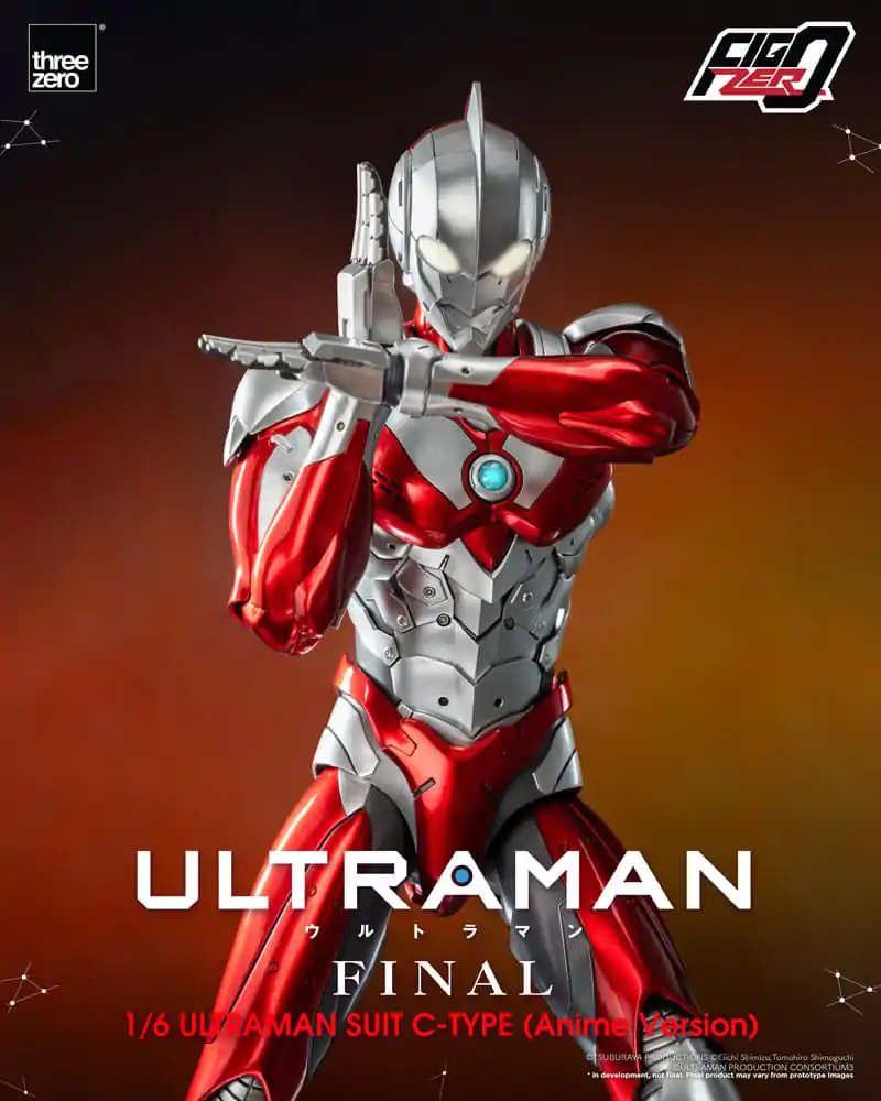 Ultraman FigZero akcijska figura 1/6 Ultraman Suit C-Type (Anime Version) 31 cm fotografija izdelka