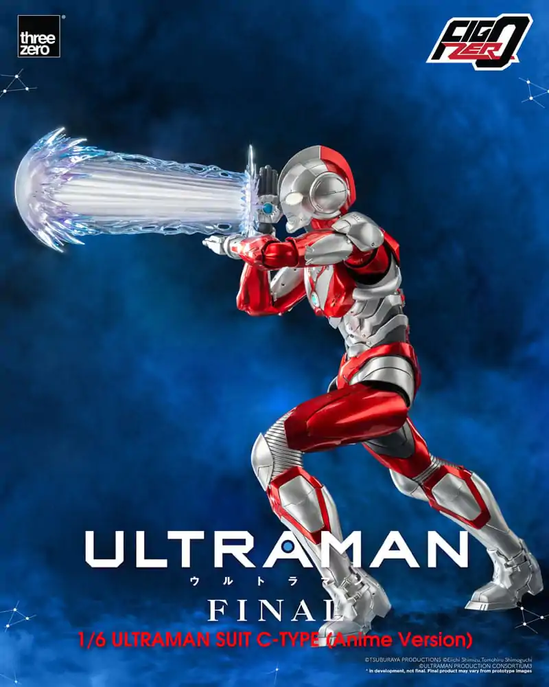 Ultraman FigZero akcijska figura 1/6 Ultraman Suit C-Type (Anime Version) 31 cm fotografija izdelka