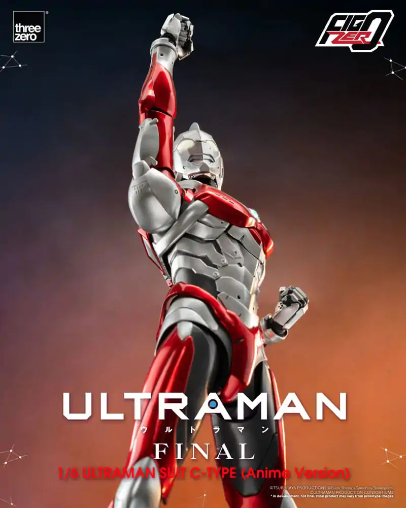 Ultraman FigZero akcijska figura 1/6 Ultraman Suit C-Type (Anime Version) 31 cm fotografija izdelka