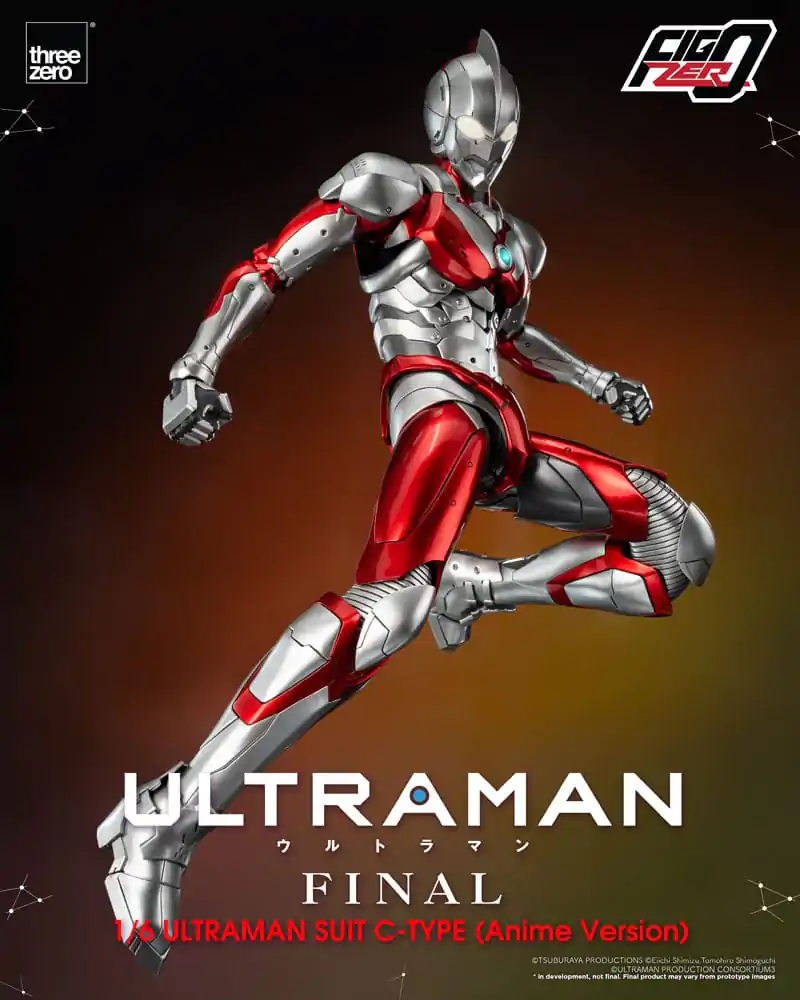 Ultraman FigZero akcijska figura 1/6 Ultraman Suit C-Type (Anime Version) 31 cm fotografija izdelka