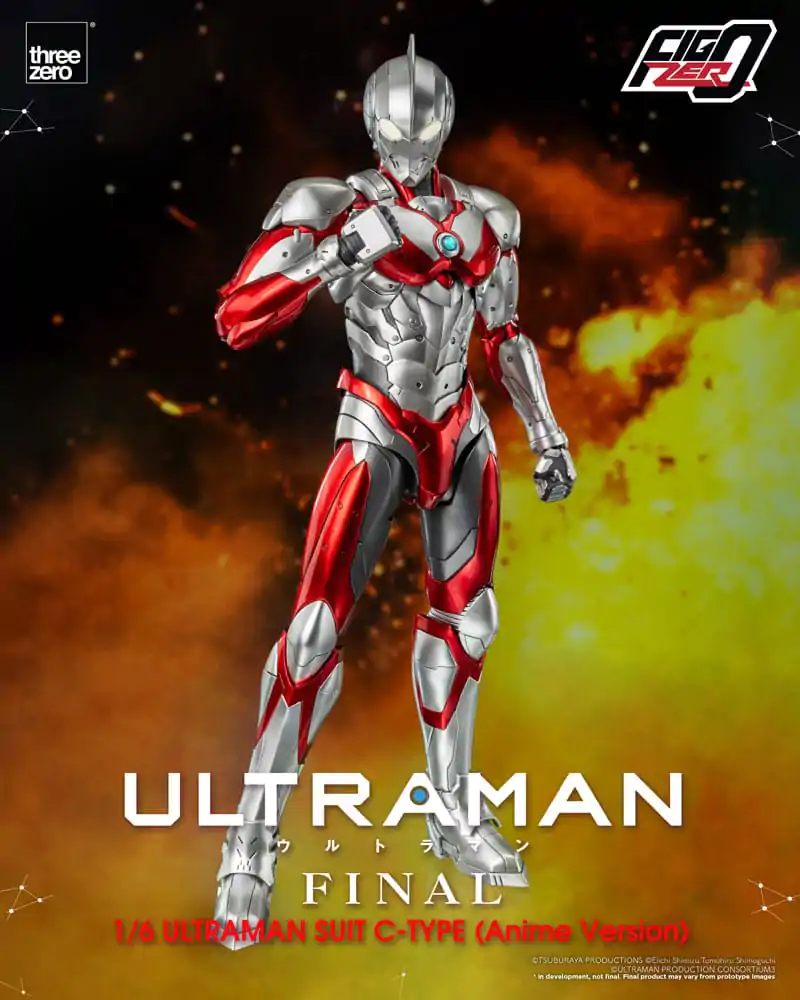 Ultraman FigZero akcijska figura 1/6 Ultraman Suit C-Type (Anime Version) 31 cm fotografija izdelka