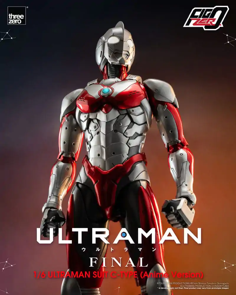 Ultraman FigZero akcijska figura 1/6 Ultraman Suit C-Type (Anime Version) 31 cm fotografija izdelka