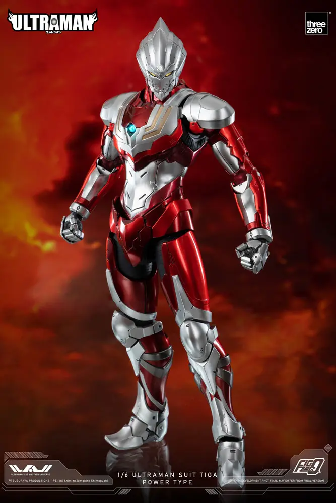 Ultraman FigZero akcijska figura 1/6 Ultraman Suit Tiga Power Type 31 cm fotografija izdelka