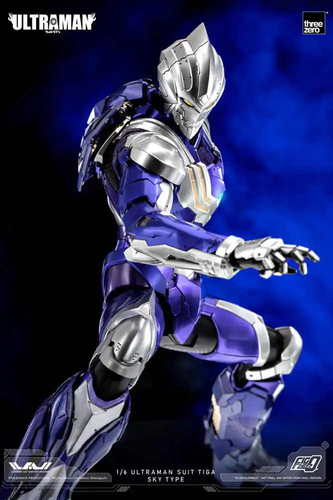 Akcijska figura Ultraman FigZero 1/6 Ultraman Suit Tiga Sky Type 31 cm fotografija izdelka