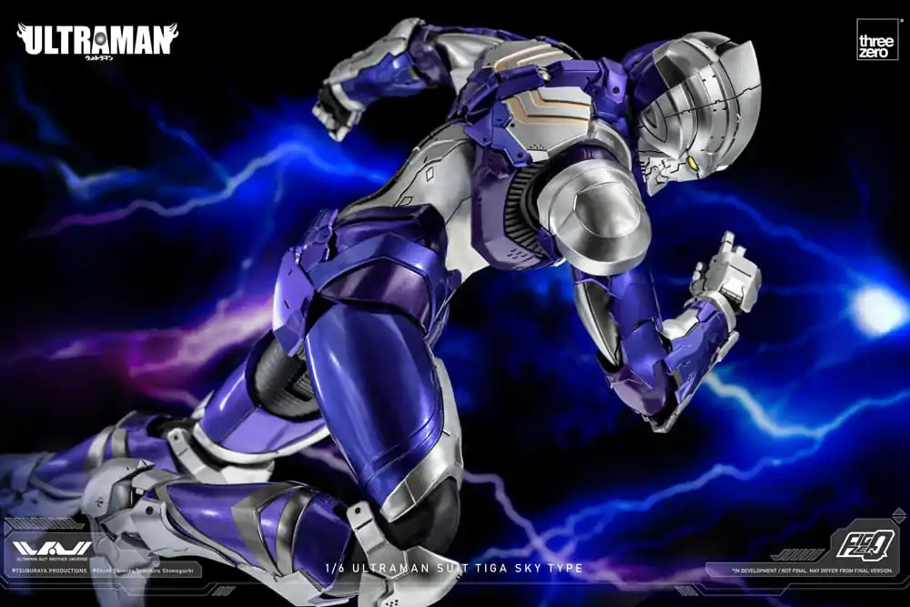 Akcijska figura Ultraman FigZero 1/6 Ultraman Suit Tiga Sky Type 31 cm fotografija izdelka