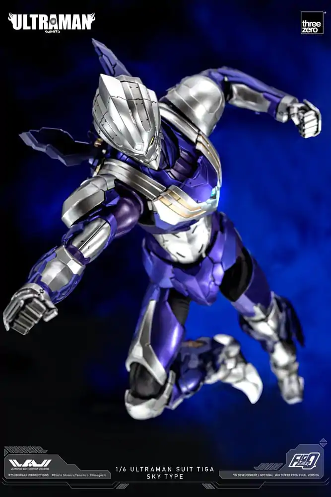 Akcijska figura Ultraman FigZero 1/6 Ultraman Suit Tiga Sky Type 31 cm fotografija izdelka