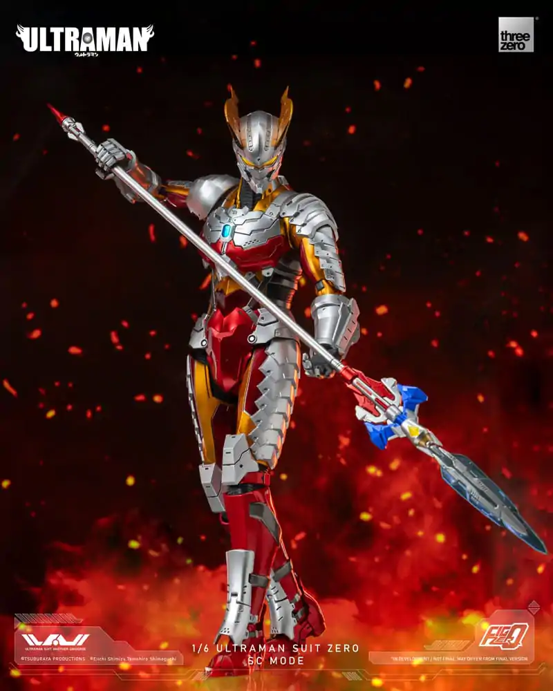 Akcijska figura Ultraman FigZero 1/6 Ultraman Suit Zero SC Mode 31 cm fotografija izdelka