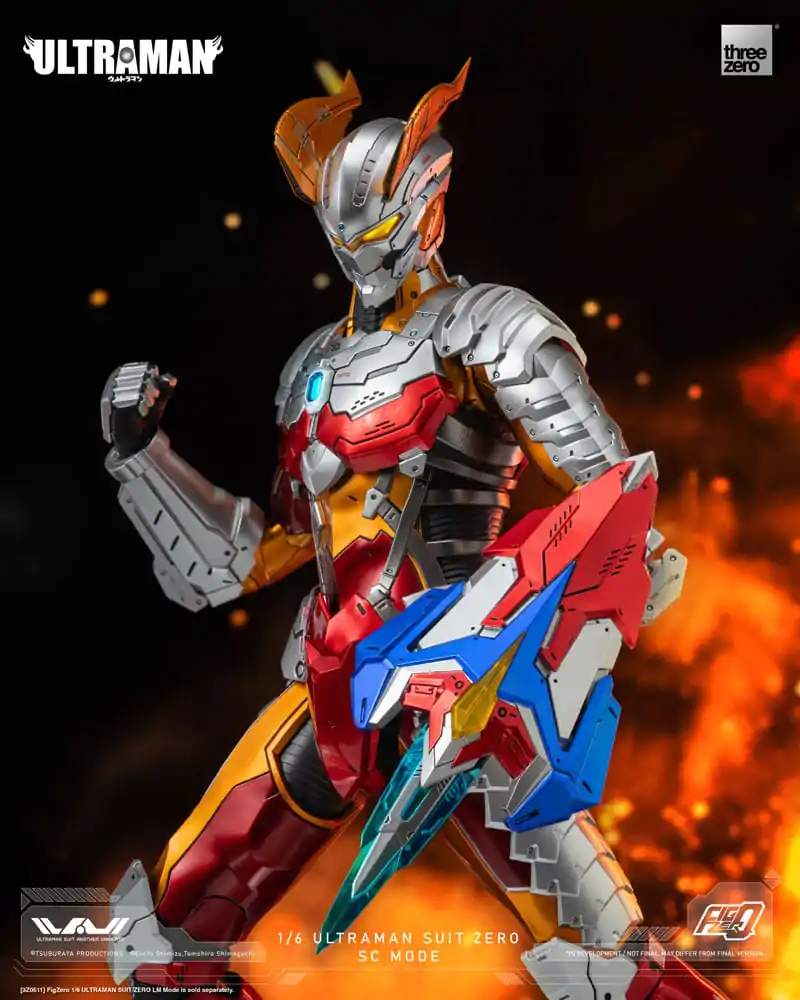 Akcijska figura Ultraman FigZero 1/6 Ultraman Suit Zero SC Mode 31 cm fotografija izdelka