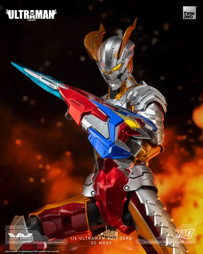 Akcijska figura Ultraman FigZero 1/6 Ultraman Suit Zero SC Mode 31 cm fotografija izdelka