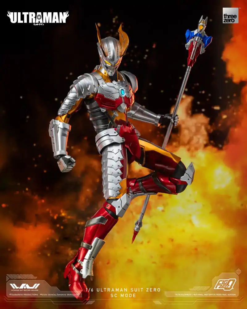 Akcijska figura Ultraman FigZero 1/6 Ultraman Suit Zero SC Mode 31 cm fotografija izdelka