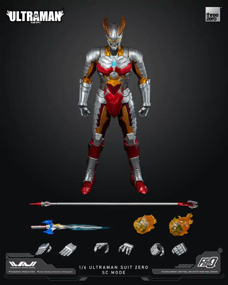 Akcijska figura Ultraman FigZero 1/6 Ultraman Suit Zero SC Mode 31 cm fotografija izdelka