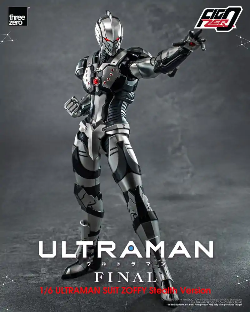 Ultraman Final FigZero akcijska figura 1/6 Ultraman Suit Zoffy Stealth Version 30 cm fotografija izdelka