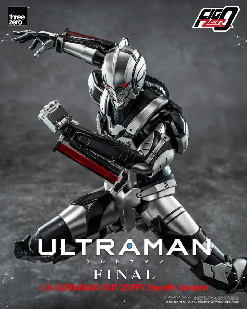 Ultraman Final FigZero akcijska figura 1/6 Ultraman Suit Zoffy Stealth Version 30 cm fotografija izdelka