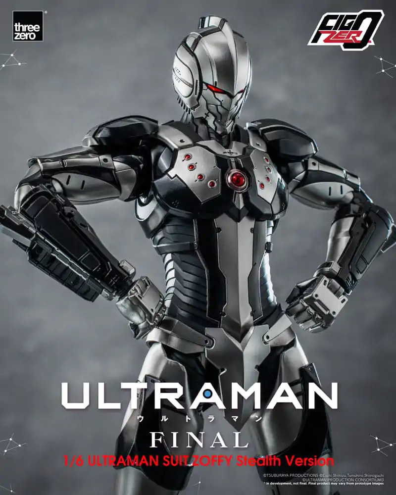 Ultraman Final FigZero akcijska figura 1/6 Ultraman Suit Zoffy Stealth Version 30 cm fotografija izdelka