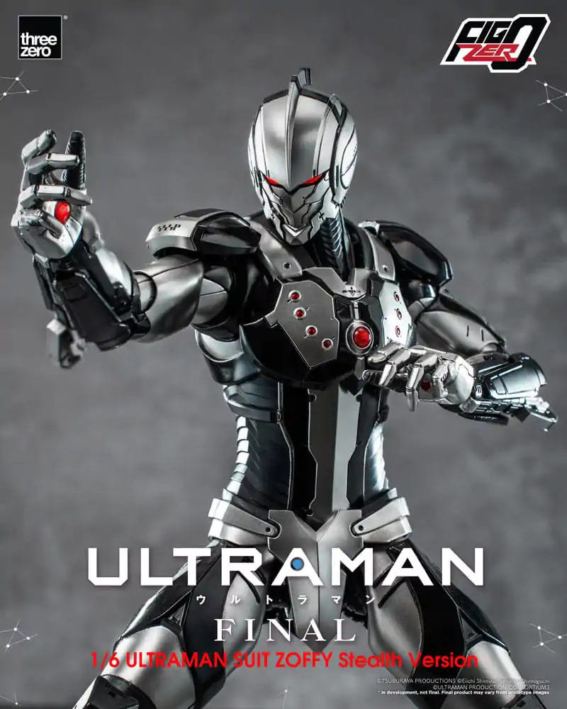 Ultraman Final FigZero akcijska figura 1/6 Ultraman Suit Zoffy Stealth Version 30 cm fotografija izdelka