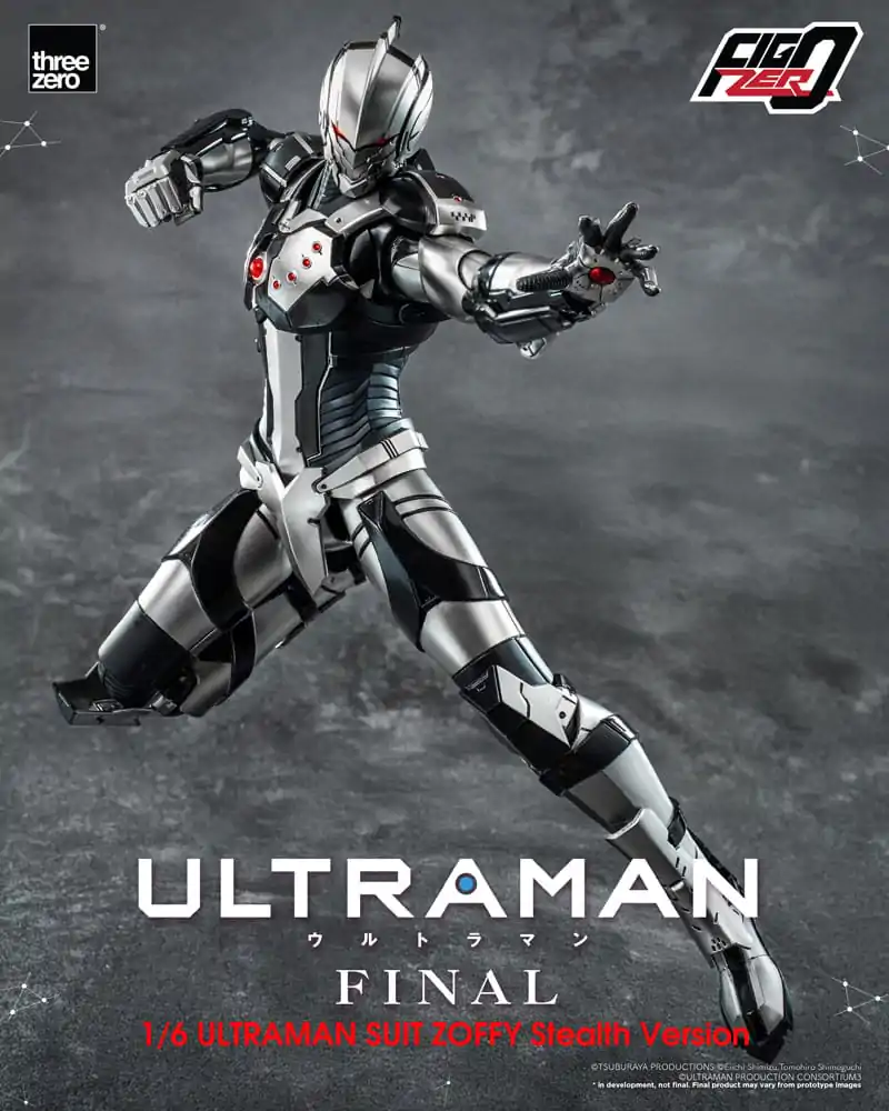 Ultraman Final FigZero akcijska figura 1/6 Ultraman Suit Zoffy Stealth Version 30 cm fotografija izdelka