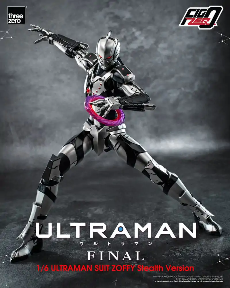 Ultraman Final FigZero akcijska figura 1/6 Ultraman Suit Zoffy Stealth Version 30 cm fotografija izdelka